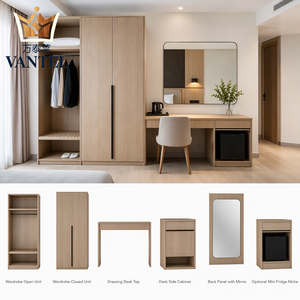 ชุดเฟอร์นิเจอร์ห้องพัก<span class=keywords><strong>โรงแรม</strong></span> Vantel Modern Hospitality พร้อมเตียงหุ้มเบาะและโต๊ะข้างเตียง <span class=keywords><strong>สำหรับ</strong></span>โซลูชั่น<span class=keywords><strong>โรงแรม</strong></span>แบบกำหนดเอง - Product Image 6