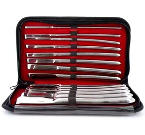 Juego de Dilatadores Hegar, Colección Completa de Instrumentos Quirúrgicos Ginecológicos de Acero Inoxidable, Dilatador Médico Profesional Reutilizable - Product Image 5