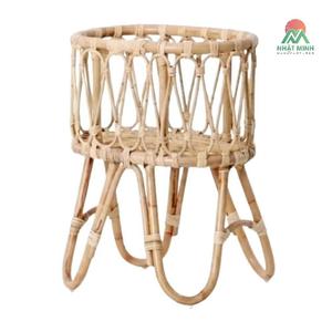 Cuna de ratán natural para muñecas – Diseño rústico y artesanal - Product Image 2