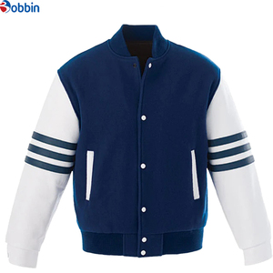 Blouson d'hiver pour homme, tendance du moment, blousons universitaires personnalisés en laine pour homme, blousons universitaires de baseball avec manches en cuir pour homme - Product Image 1