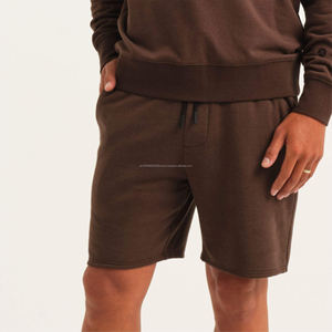 Custom Brown Casual <b>Shorts</b> <b>Men</b> Women Streetwear Cotton Drawstring Waist Soft Comfy Loose Fit Relaxed Summer <b>Lounge</b> Bottoms - Product Image 6
