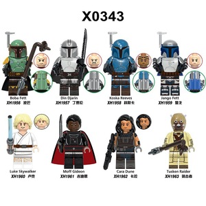 Ensemble de figurines de personnages de science-fiction compatibles IQFUN, modèle d'action en plastique ABS, jouet pour les enfants de 8 ans et plus, X0343 - Product Image 3