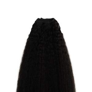 Extensiones de Cabello Natural Liso Rizado con Trama a Máquina - 10 Pulgadas - Product Image 1