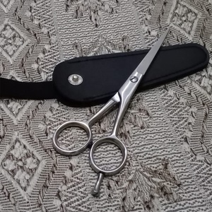 Ciseaux à moustache pour homme en titane couleur or, pour soins personnels, ciseaux de coiffure, ciseaux à barbe de 5,0 pouces - Product Image 5