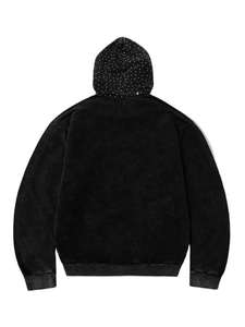 Fabricación al por mayor de sudaderas con capucha de algodón mezclado y pedrería para hombre, para venta en línea - Product Image 2