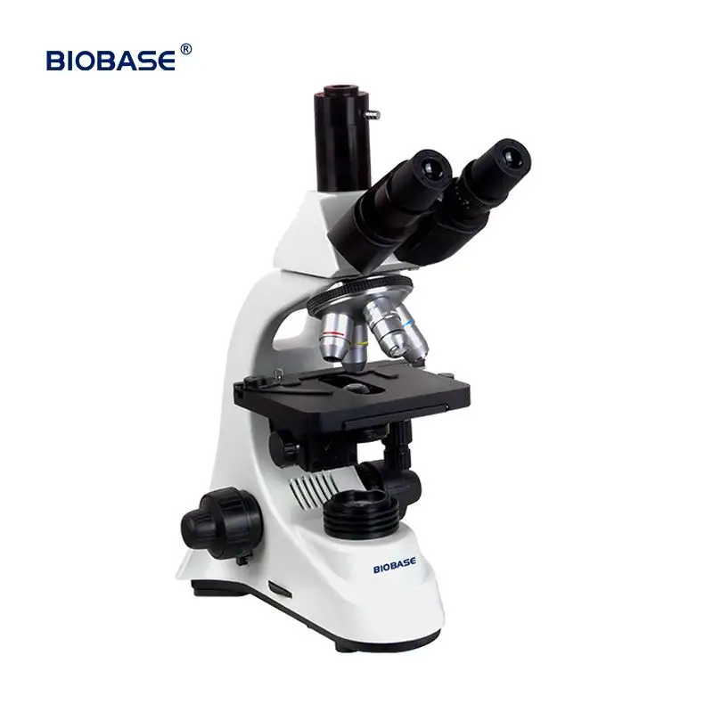 Microscópio Biobase, equipamento de laboratório escolar, microscópio com ocular focalizável