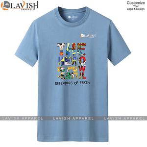 T-shirt à manches courtes 100% coton pour hommes personnalisés en gros Vêtements somptueux avec impression numérique Logo personnalisé - Product Image 3