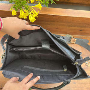 Gran Oferta personalizada, recién llegado, bolsos de mano con asa oculta para el pelo para mujer, bolsos y bolsos de mano de cuero genuino para mujer - Product Image 6