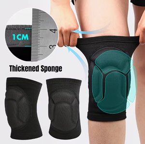 Rodillera Ligera de Nailon, Elástica, Grosor Convencional, Unisex, para Entrenamiento de Voleibol, Soporta hasta 100 kg/220 lb - Product Image 3
