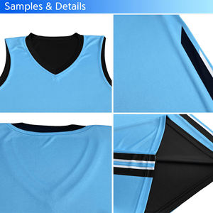 Maillot de basket-ball personnalisé en gros à séchage rapide avec des matériaux de haute qualité, couleurs, tailles et logo personnalisés, maillot de basket-ball pour hommes - Product Image 5