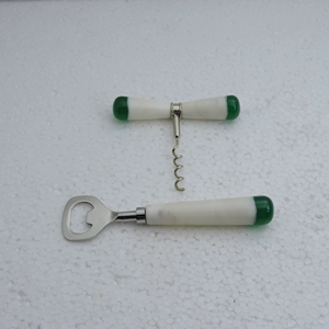 Premium Design Bottle Opener & Cock <b>Screw</b> Stainless Steel Bottle Opener With Resin Handle Cock <b>Screw</b> At low wholesale Price - Product Image 1