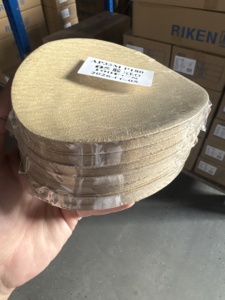 Disque abrasif RIKEN 115 mm P120, dureté moyenne, pour meuleuse d'angle, ponçage de l'acier, fabrication OEM au Vietnam - Product Image 3