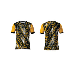 T-shirt de sublimation professionnel à manches courtes, impression intégrale, coutures durables, confortable, séchage rapide, respirant - Product Image 1