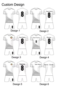 Conjunto de Uniforme de Fútbol para Niños al por Mayor, 100% Poliéster, Transpirable, Antibacterial, para Equipos Escolares y Clubes - Product Image 4