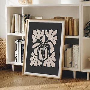 Cadre mural flottant en bois massif, style musée d'art, fait main, design vintage moderne - Product Image 2