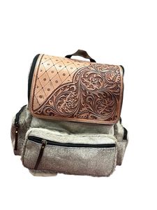 Hot Sale Genuine Leather Polyester <b>Backpack</b> Multifunctional Large Capacity Waterproof - Product Image 2