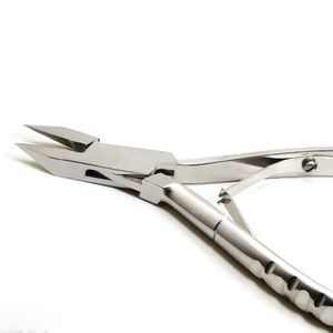 Coupe-ongles incarnés en acier inoxydable à lame droite, pince à ongles pour ongles épais, usage en pédicure et podologie - Product Image 1