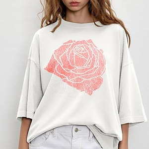 เสื้อเชิ้ตผู้หญิงทรงหลวมแบบดรอปโชว์เดอร์ สวมใส่สบาย เหมาะสำหรับใส่ในชีวิตประจำวัน สไตล์ลำลอง และให้ความสบายในทุกๆ วัน - Product Image 5