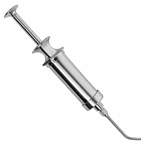 Seringue d'irrigation dentaire de qualité médicale à embout courbé pour soins bucco-dentaires, rinçage post-opératoire et procédure de nettoyage des canaux radiculaires - Product Image 2