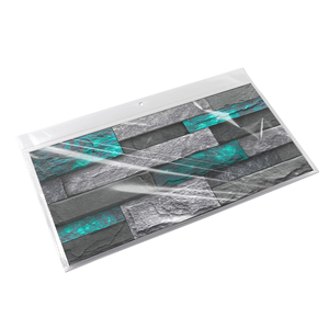 Carta da parati moderna in pietra di marmo verde e Stick adesivo adesivo da parete rimovibile per la decorazione domestica materiale in PVC - Product Image 3