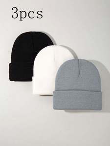 Bonnet d'hiver tricoté de créateur avec logo brodé, bonnet de sport à pompon, toque de golf, bonnet personnalisé à pompon, camouflage, nœuds - Product Image 4