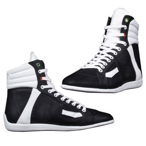 Zapatos de Boxeo Personalizados Directo de Fábrica, Hechos con Cuero Premium, Alta Calidad, Ligeros, Transpirables, con Cierre de Velcro Seguro - Product Image 1