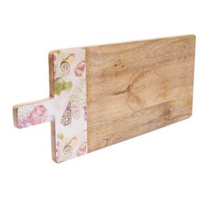 Tabla de cortar de madera de diseño artesanal, tabla de cortar de madera esmaltada, tabla para queso, bloques de cortar a buen precio - Product Image 3