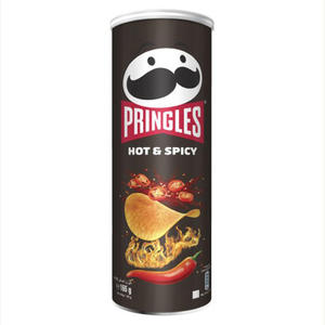 Croustilles de pommes de terre Pringles Original de qualité / Pringles 165g Pringles BARBEQUE - Product Image 4