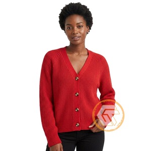 Cárdigan Personalizado con Apliques Bordados en Acrílico Delta, Cuello en V, Botones Cubiertos, Ropa de Invierno Griega para Mujeres de la Hermandad Sigma - Product Image 1