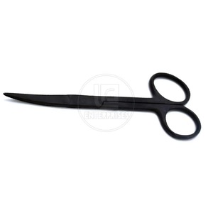 Ciseaux de manucure professionnels en acier inoxydable de haute qualité, à lame courbée et pointe affûtée, pour droitiers, pour cuticules - Product Image 3