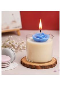 Bougie parfumée romantique en cire de soja et paraffine, sans flamme, pour l'intérieur, faite à la main, écologique, design moderne, décoration d'intérieur, cadeau - Product Image 3
