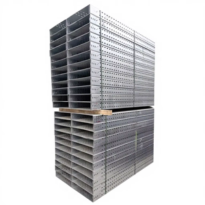 El fabricante suministra bandejas portacables galvanizadas y bandejas portacables tipo canal galvanizadas para uso a largo plazo. - Product Image 2