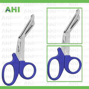 Tijeras Quirúrgicas AHI, Tijeras para Vendajes de Acero Inoxidable, Tijeras para Enfermeras, Suministros de Primeros Auxilios para Paramédicos de Emergencia - Product Image 3