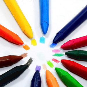 Crayons de cire de qualité supérieure pour enfants, 12 couleurs, ensembles de crayons - Product Image 1