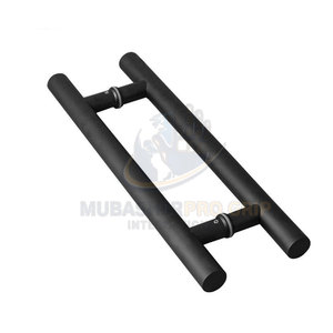 Durable Metal H Shape Pull <b>Handles</b> Designed For Contemporary Spaces And Entrances H Shape Pull <b>Handles</b> - Product Image 4