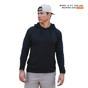 เสื้อฮู้ดตกปลาผู้ชาย ผ้าเนื้อแน่น ป้องกันแสงแดด UPF 50+ สำหรับกิจกรรมกลางแจ้ง แขนยาว ระบายความชื้น มีรูสำหรับนิ้วโป้ง - Product Image 2