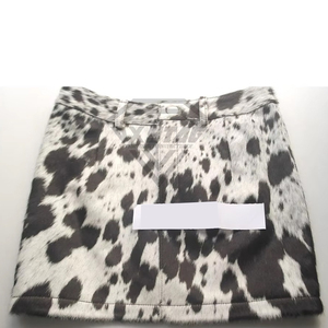 <b>Men</b> <b>Animal</b> Print Short Shorts Mid Waist Button Fly Casual Style Printed Design Wholesale Rate Custom Cowhide Leather Jacket - Product Image 2