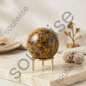 Esfera de Cristal Pulido, Amuleto de Piedra Preciosa, Figura Tallada para Decoración del Hogar con Feng Shui - Product Image 5