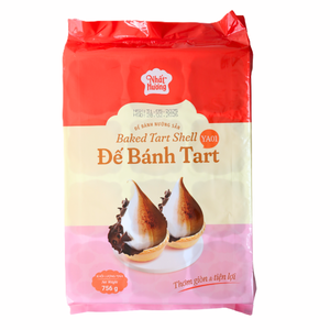 ผู้ผลิตขายทาร์ตอบคุณภาพพรีเมียม ฮาลาล รับผลิตแบบ OEM/ODM ขนมหวานแช่แข็ง เปลือกทาร์ตไข่อบสำเร็จรูป YA01 756 กรัม สำหรับร้านเบเกอรี่ ขายส่ง - Product Image 1