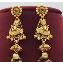 Ensemble collier et boucles d'oreilles élégants de haute qualité plaqués or, avec pierres classiques, pour les mariages et les occasions festives, pour femmes - Product Image 2