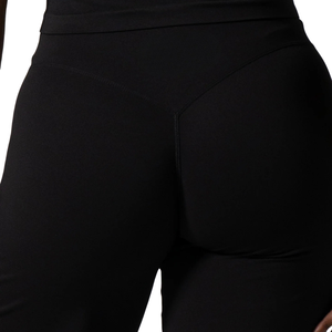 Pantalon de fitness noir pour femme, coupe large, taille haute, extensible, pour le yoga, la course, la gym, et les tenues décontractées ou sportives - Product Image 6