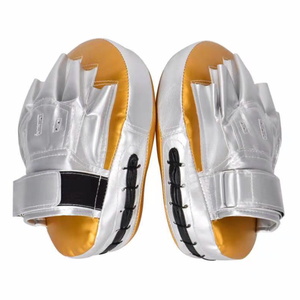Boxing Target Pad PU Material Breathable Durable <b>Training</b> Equipment for Boxing/Kickboxing Practice Silver Gold Color All Seasons - Product Image 3