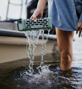 Waterproof Portable Speaker Bluetooth <b>Wireless</b> Outdoor Audio Boombox Plastic Cabinet RGB <b>Light</b> Deep Bass - Product Image 4