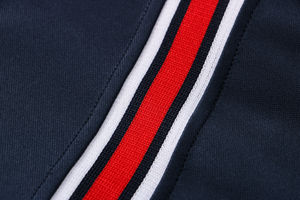 Chaqueta de entrenamiento de fútbol para hombre, de manga larga, estilo nuevo, con media cremallera, informal, de color liso, de alta calidad, para equipos de fútbol, al por mayor. - Product Image 3