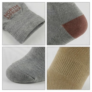North Approach <b>Knee</b> <b>High</b> <b>Socks</b> Solid Color Breathable Knitted for Adults Daily Casual Wear - Product Image 4