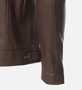 Chaqueta de Cuero Clásica para Hombre, Chaqueta de Motociclista Premium, Proveedor Mayorista, Calidad Premium, Mejor Precio - Product Image 4