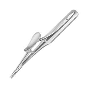 Portaagujas para Cirugía Ocular, Diseño Recto Superior, Herramienta de Acero Inoxidable para Manejo de Suturas Extrakulares - Product Image 3