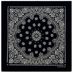 ผ้าพันคอฮิปฮอปลายเพสลีย์พรีเมียม ผ้าฝ้าย 100% ขนาด 22x22 นิ้ว เนื้อผ้านุ่ม ระบายอากาศได้ดี พิมพ์ลายแบบซับลิเมชั่นตามสั่ง ทนทาน ทันสมัย ใช้ได้ทั้งชายและหญิง - Product Image 6