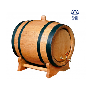 Baril en bois de chêne vintage de haute qualité 100L 200L 300L 500L, baril en bois de qualité alimentaire pour whisky et vin, bon prix 2025 - Product Image 1