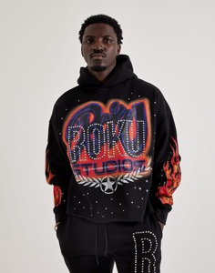 Sweat à capuche zippé en molleton épais 400 GSM pour homme, personnalisé par fabricant OEM, en coton, imprimé délavé à l'acide - Product Image 1